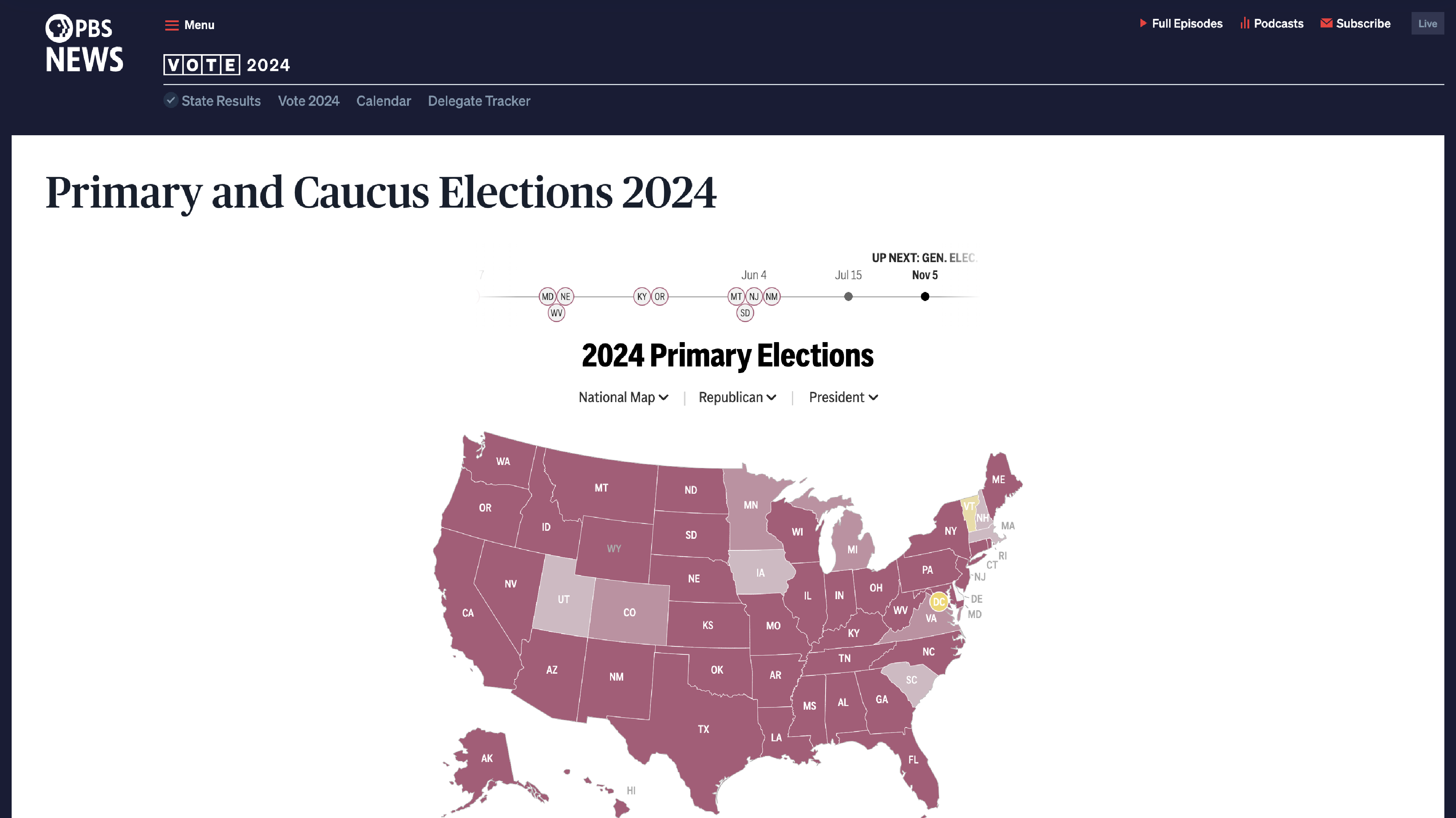 2024 primaries thumbnail page